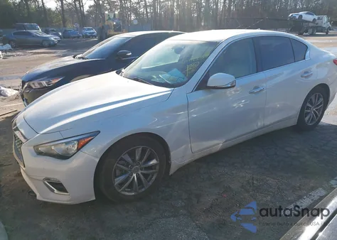 2014 Infiniti Q50 Premium z USA, uszkodzony, nr VIN JN1BV7AP3EM684740